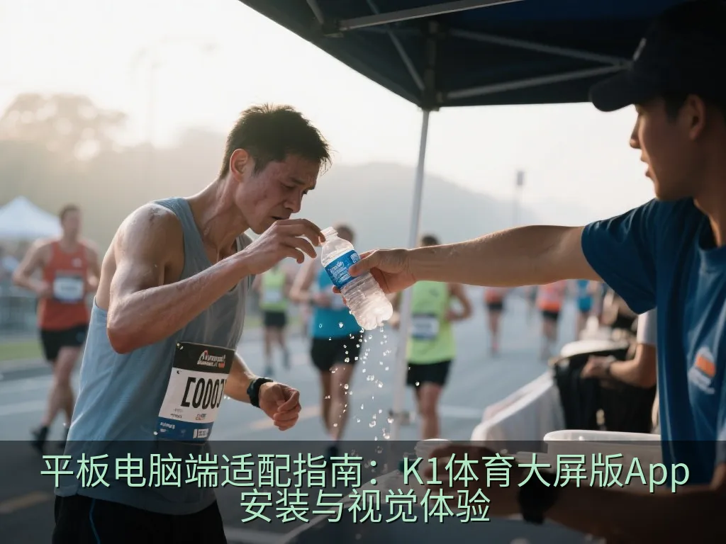 平板电脑分屏显示,左边为无品牌标识的足球场现场画面,右边为数据统计表格